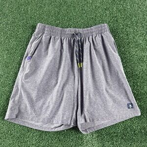 William Murray Men's Activewear Shorts Drawstring Size Medium Gray